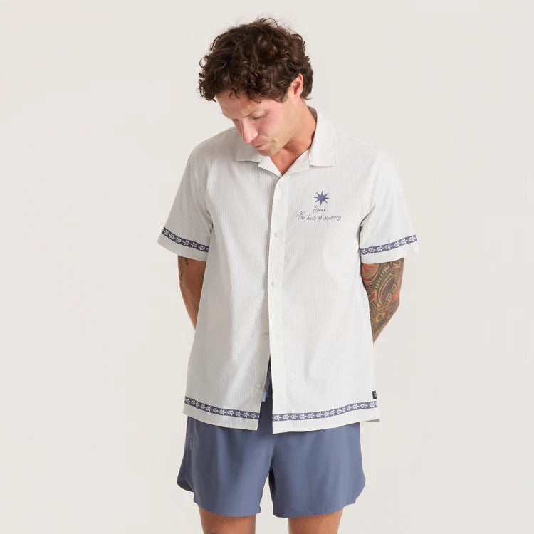 Roark Run Amok - Bless Up Trail Shirt - silver - chemise running hommes