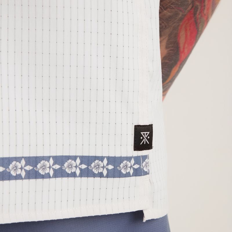 Roark Run Amok - Bless Up Trail Shirt - silver - chemise running hommes