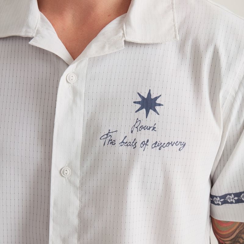 Roark Run Amok - Bless Up Trail Shirt - silver - chemise running hommes