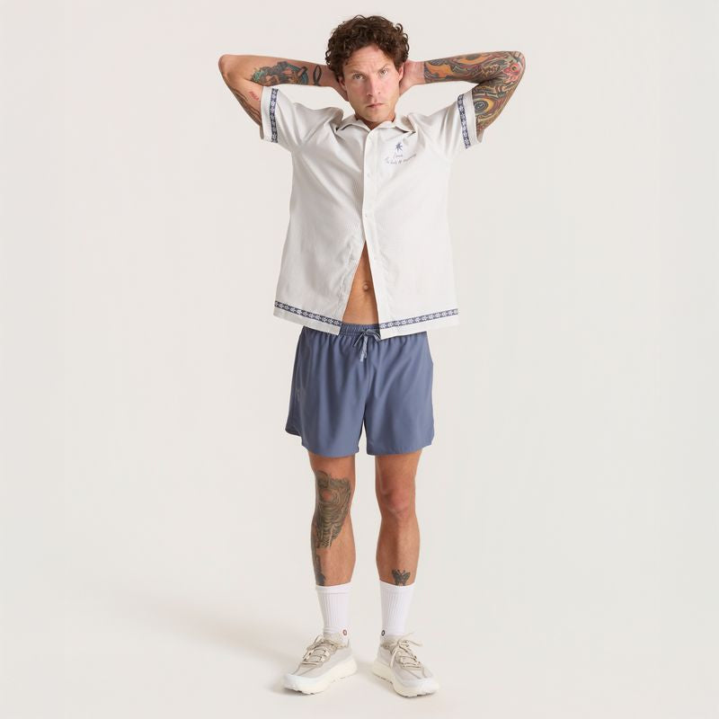 Roark Run Amok - Bless Up Trail Shirt - silver - chemise running hommes