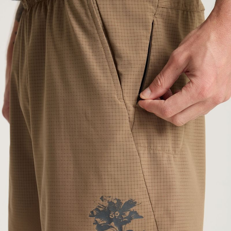 Roark Run Amok - Bommer 7" Shorts - mushroom  - Short running hommes