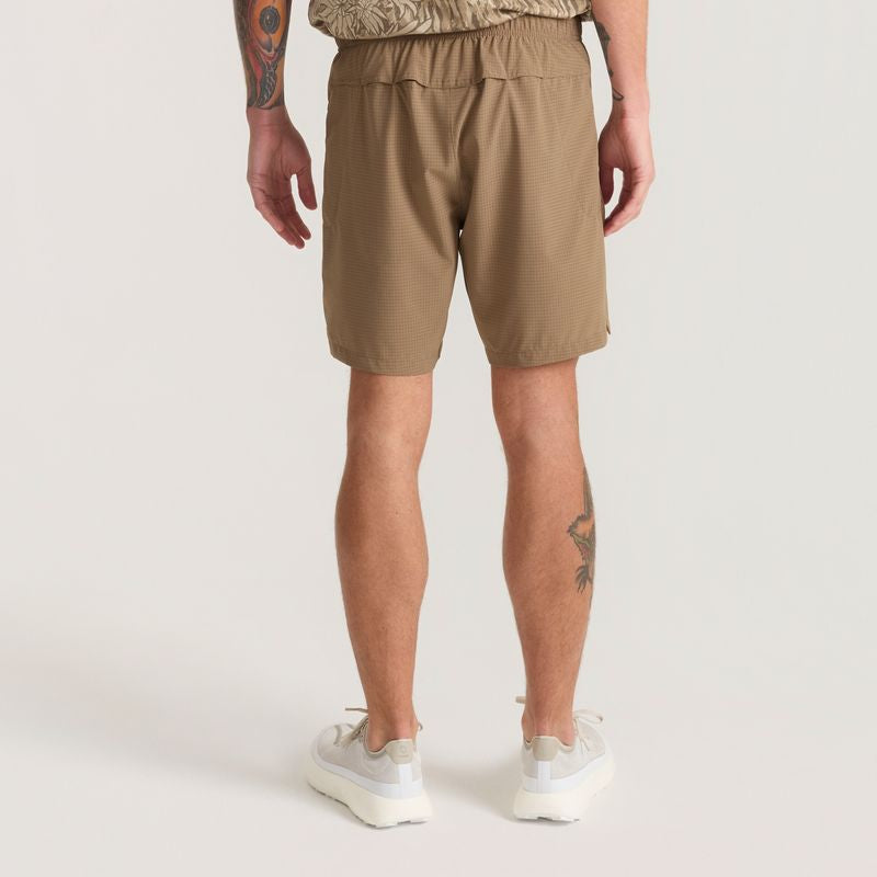 Roark Run Amok - Bommer 7" Shorts - mushroom  - Short running hommes