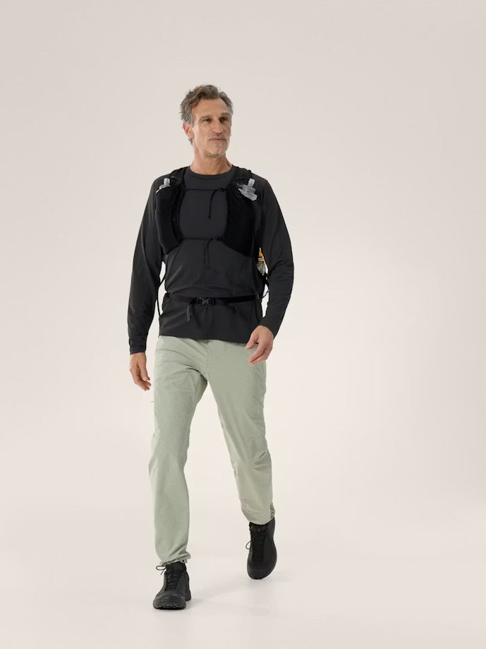 Arc’teryx - Cormac Crew SS Tee - black - teeshirt running hommes