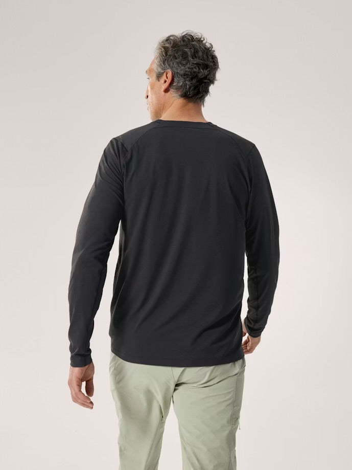 Arc’teryx - Cormac Crew SS Tee - black - teeshirt running hommes