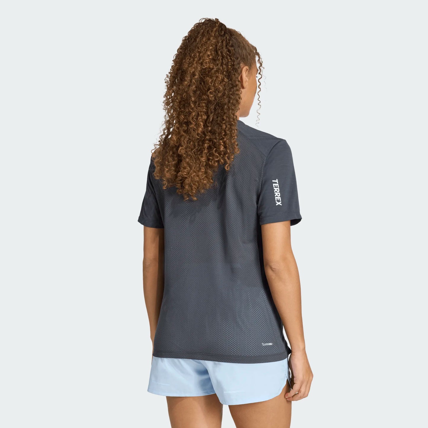 Adidas - Xperior Tee W - carbon - teeshirt Running femmes