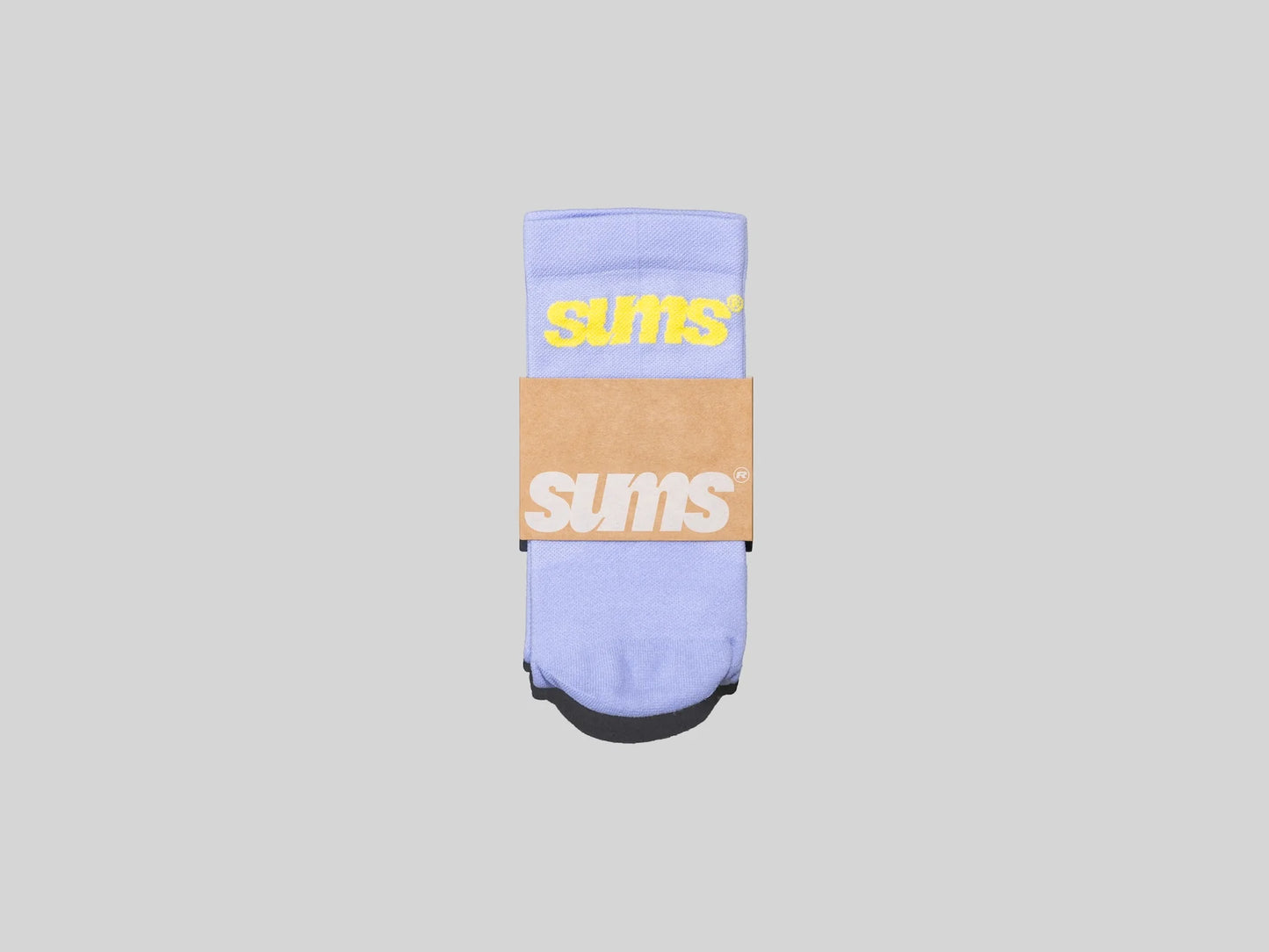 Sums Club - All Seasons Socks - lilac / yellow - Chaussettes Running unisexe