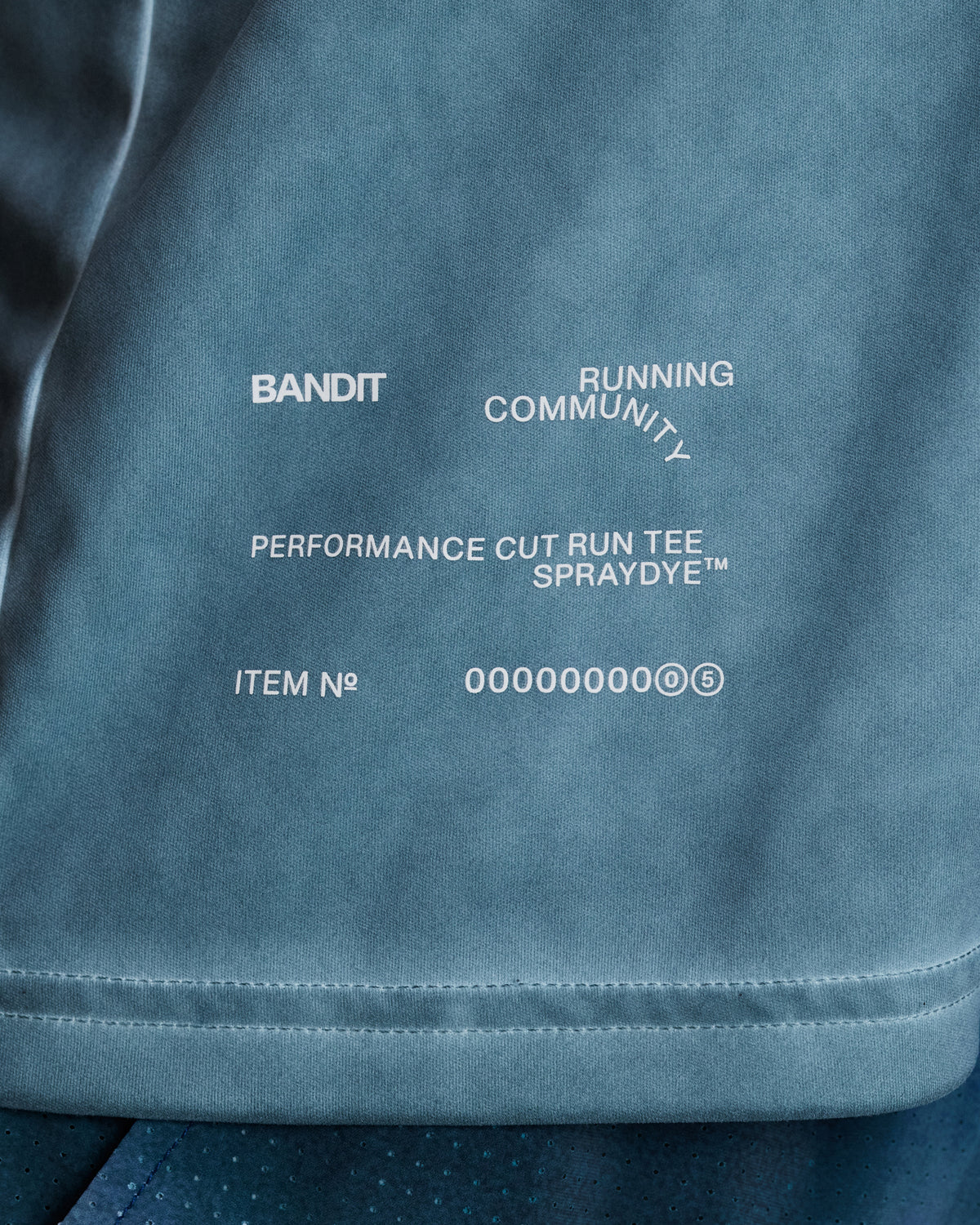 Bandit - Men’s FRIOSOFT™ Performance Box Tee - tranquil blue saltfade - Teeshirt Running hommes