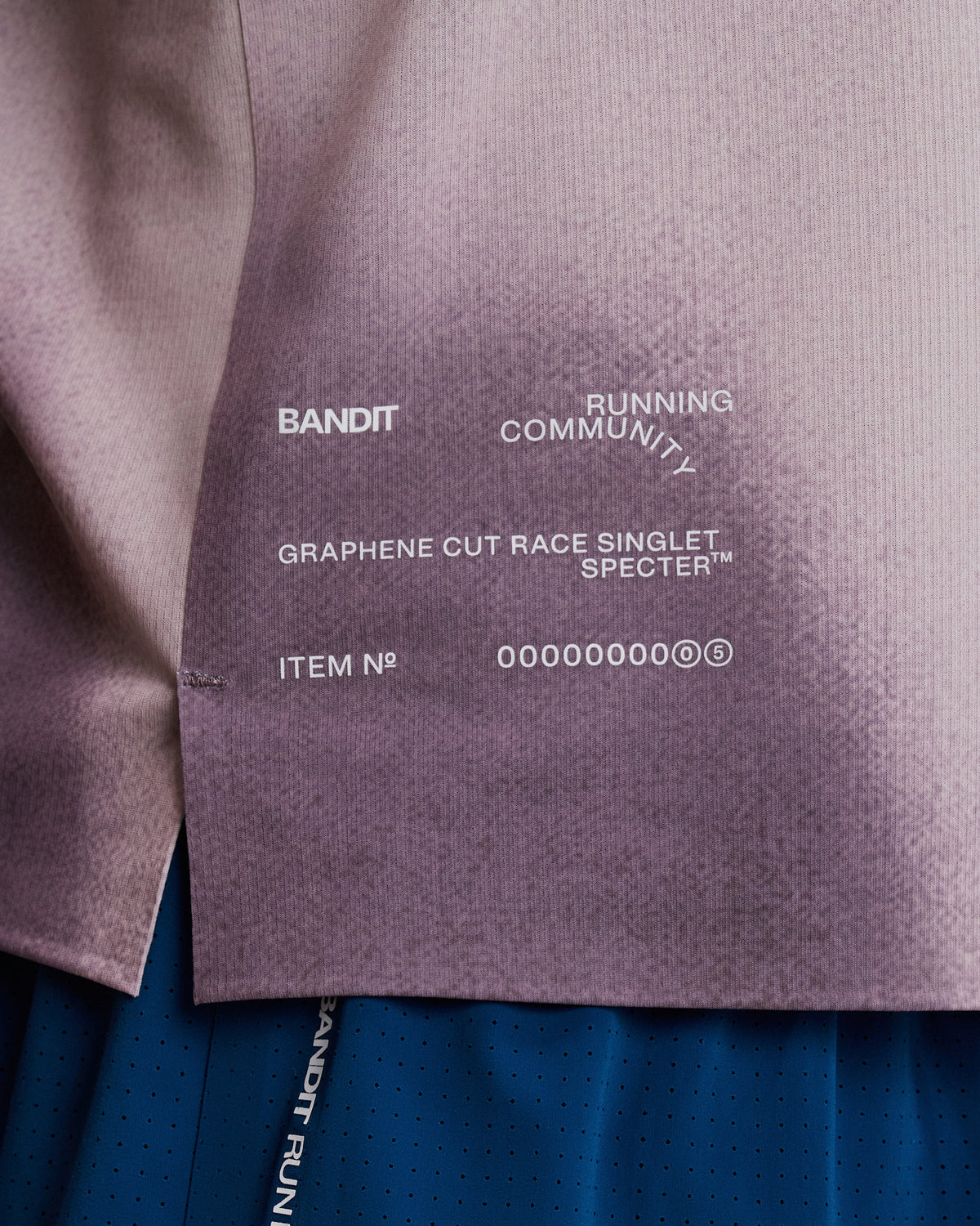 Bandit - Men’s SPECTER™ Shorty Race Singlet - flow state aegean multi - Débardeur Running hommes