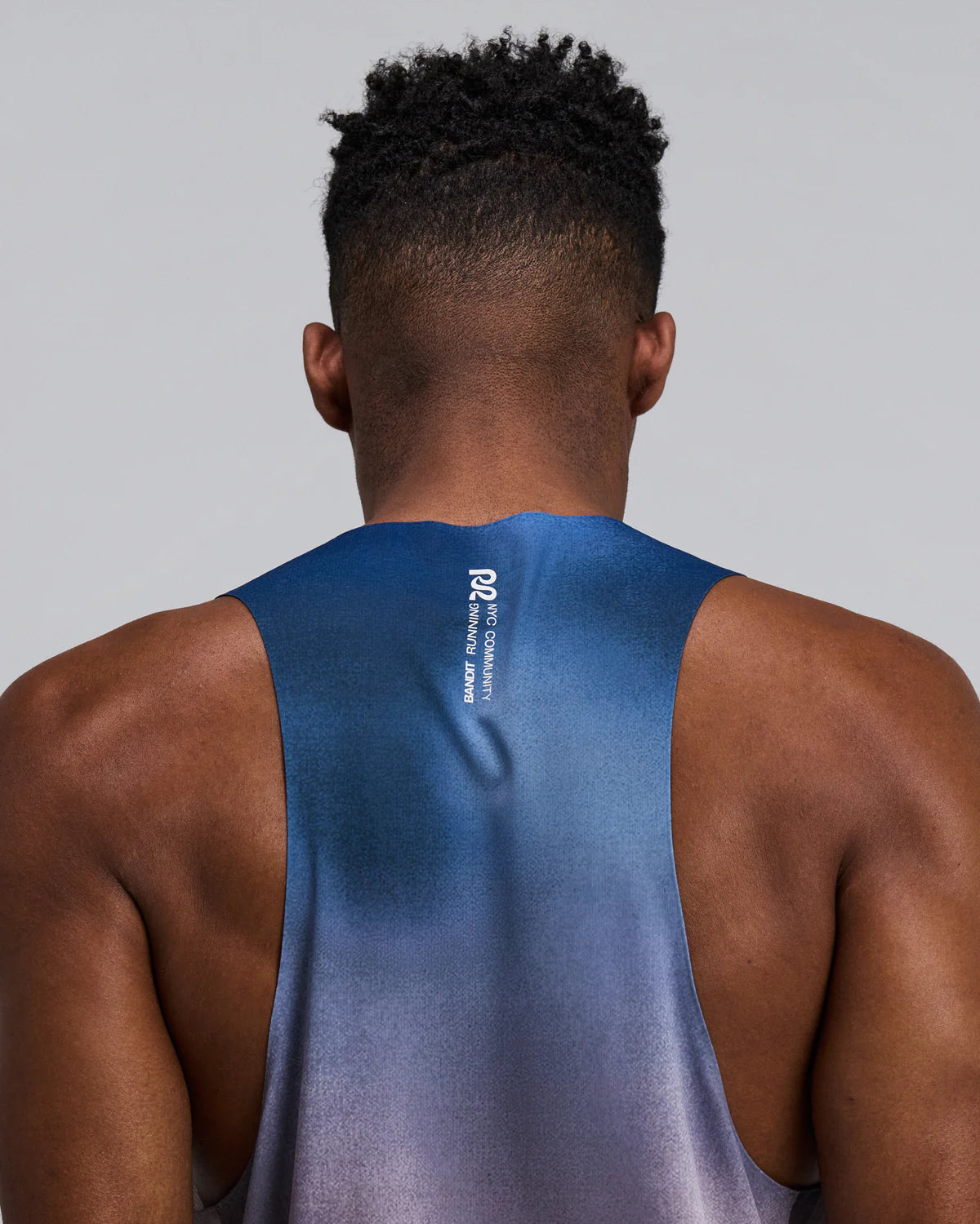 Bandit - Men’s SPECTER™ Shorty Race Singlet - flow state aegean multi - Débardeur Running hommes