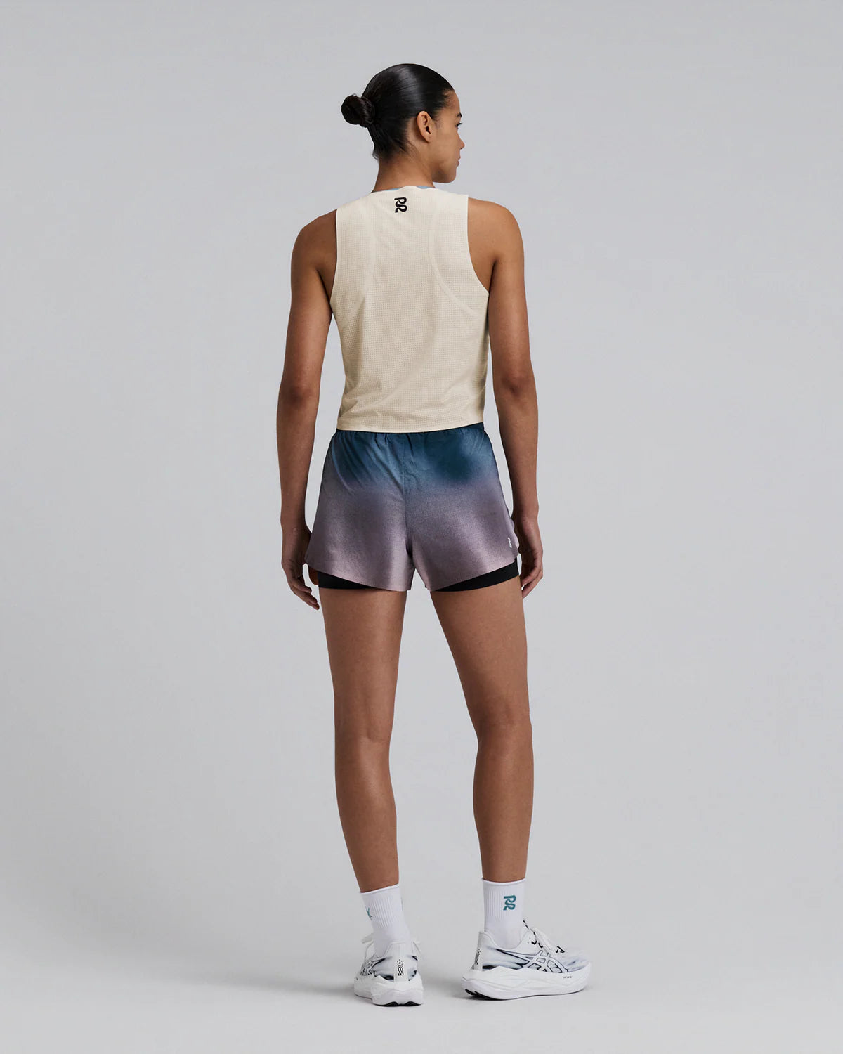 Bandit - Women’s VENTO™ 2-IN-1 Run Short - aegean multi - Short Running femmes