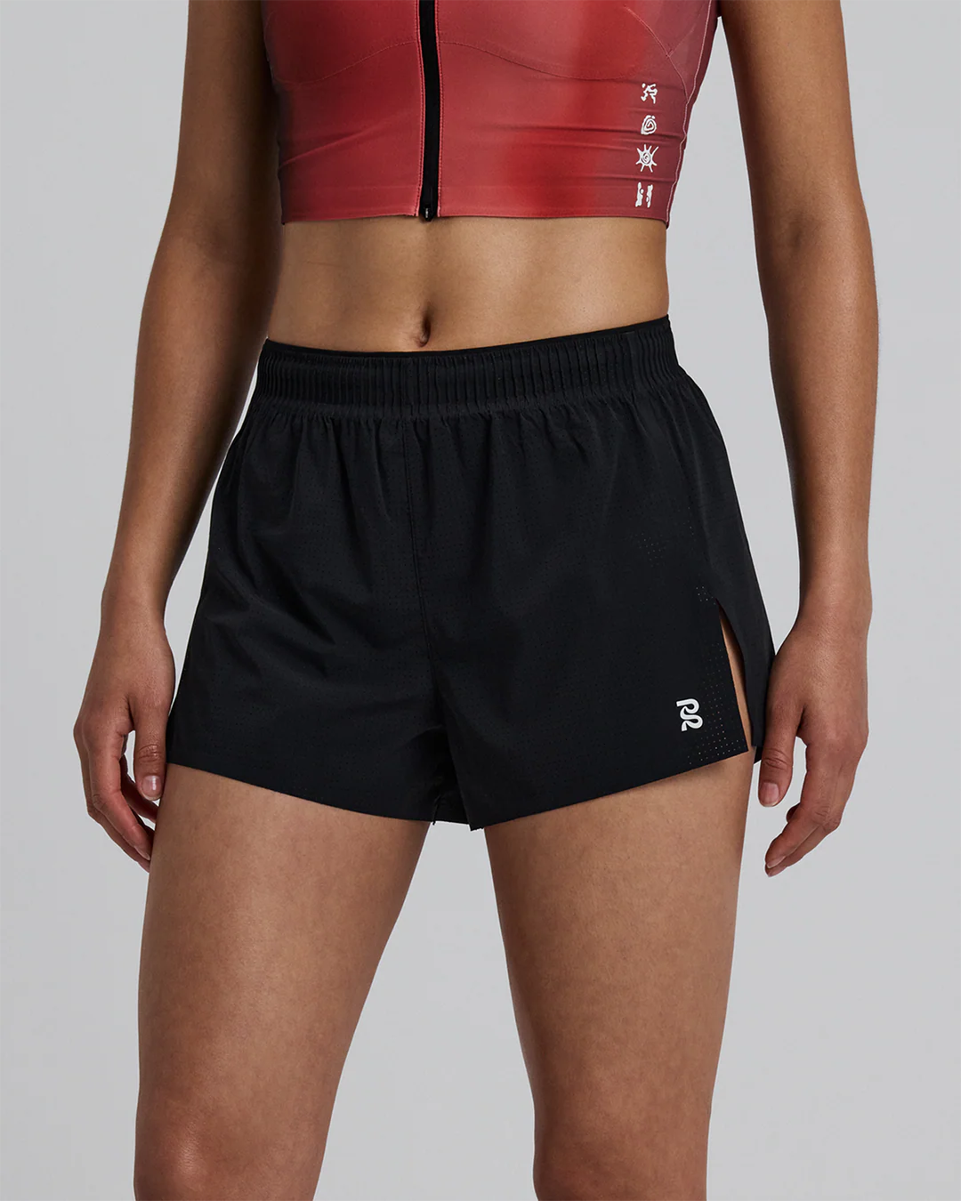 Bandit - Women’s VENTO™ Next Gen 3” Split Short - black - Short Running femmes