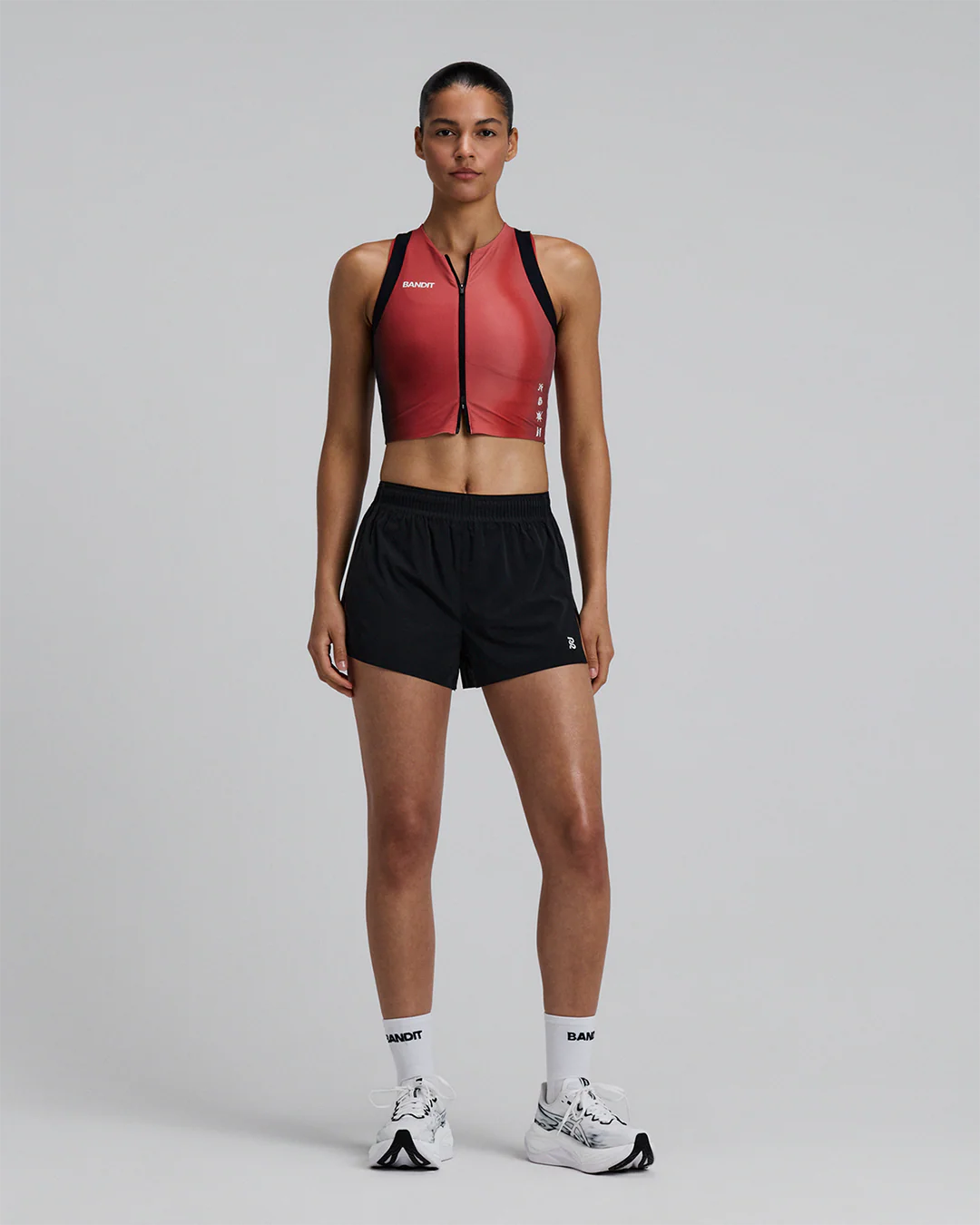 Bandit - Women’s VENTO™ Next Gen 3” Split Short - black - Short Running femmes