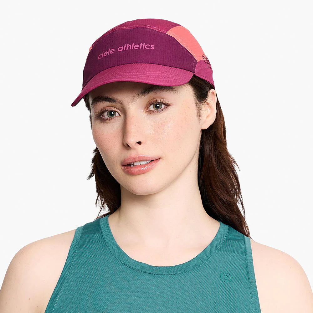 Ciele Athletics - FSTCap SC Field Iconic SL - mulberry / bocasana - casquette running unisexe