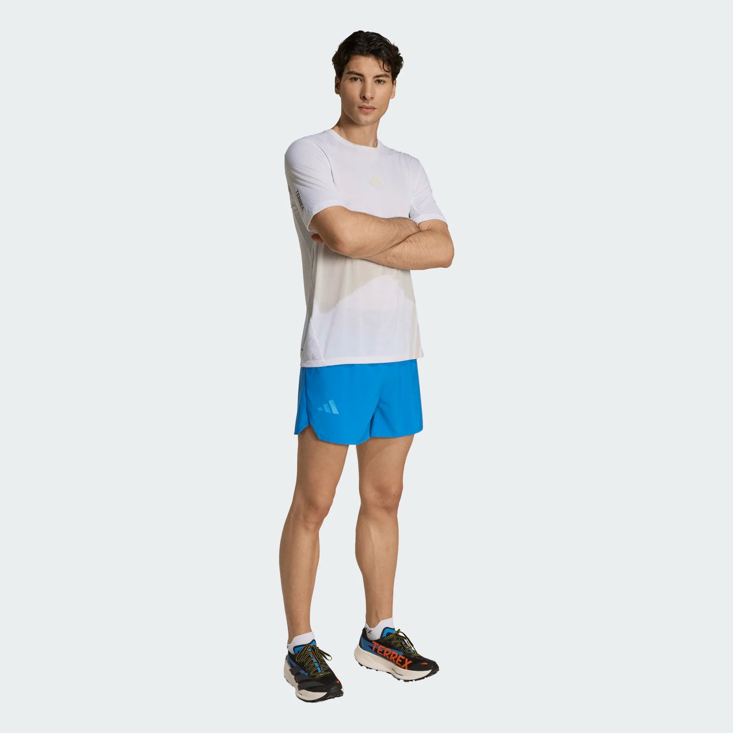 Adidas - Terrex Xperior Clima365 Short 5"- ray blue - Short running hommes
