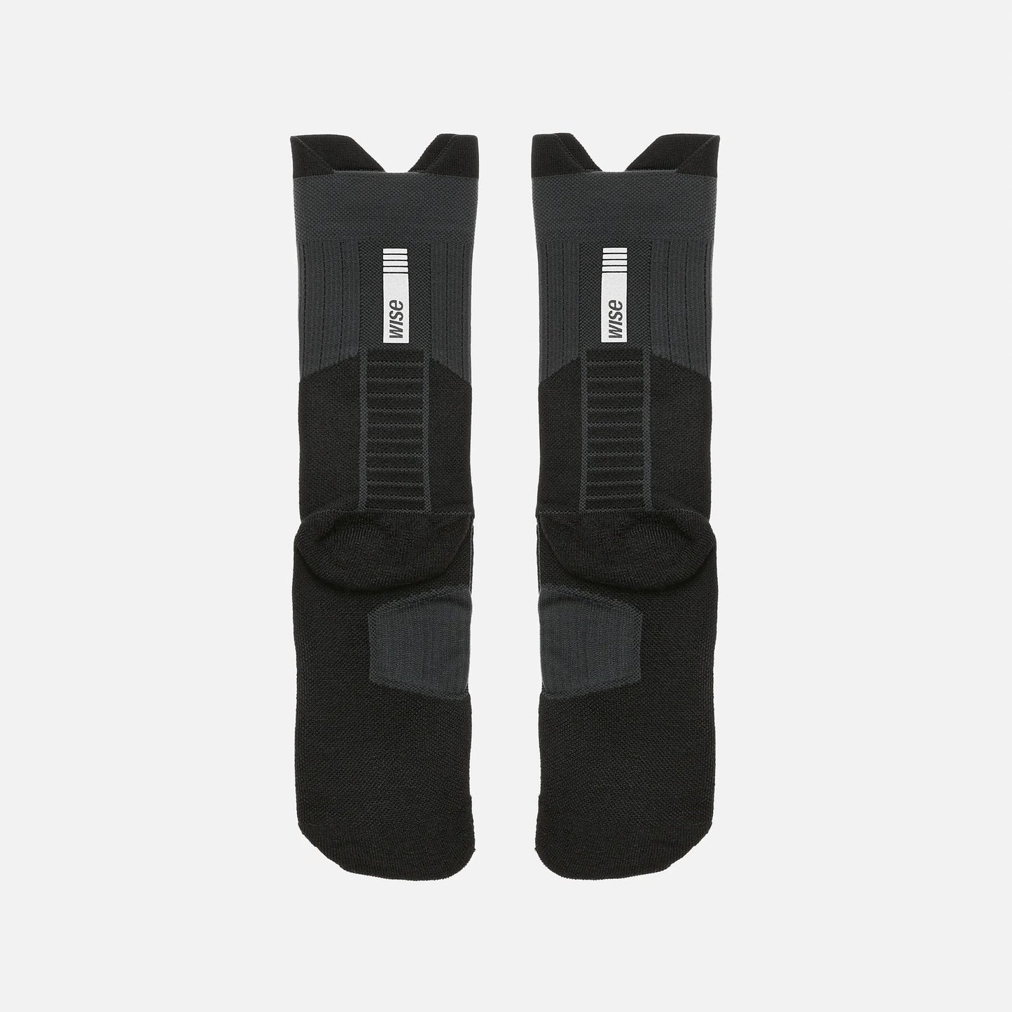 Wise - Ultra Socks - black / dark grey - chaussettes Running unisexe