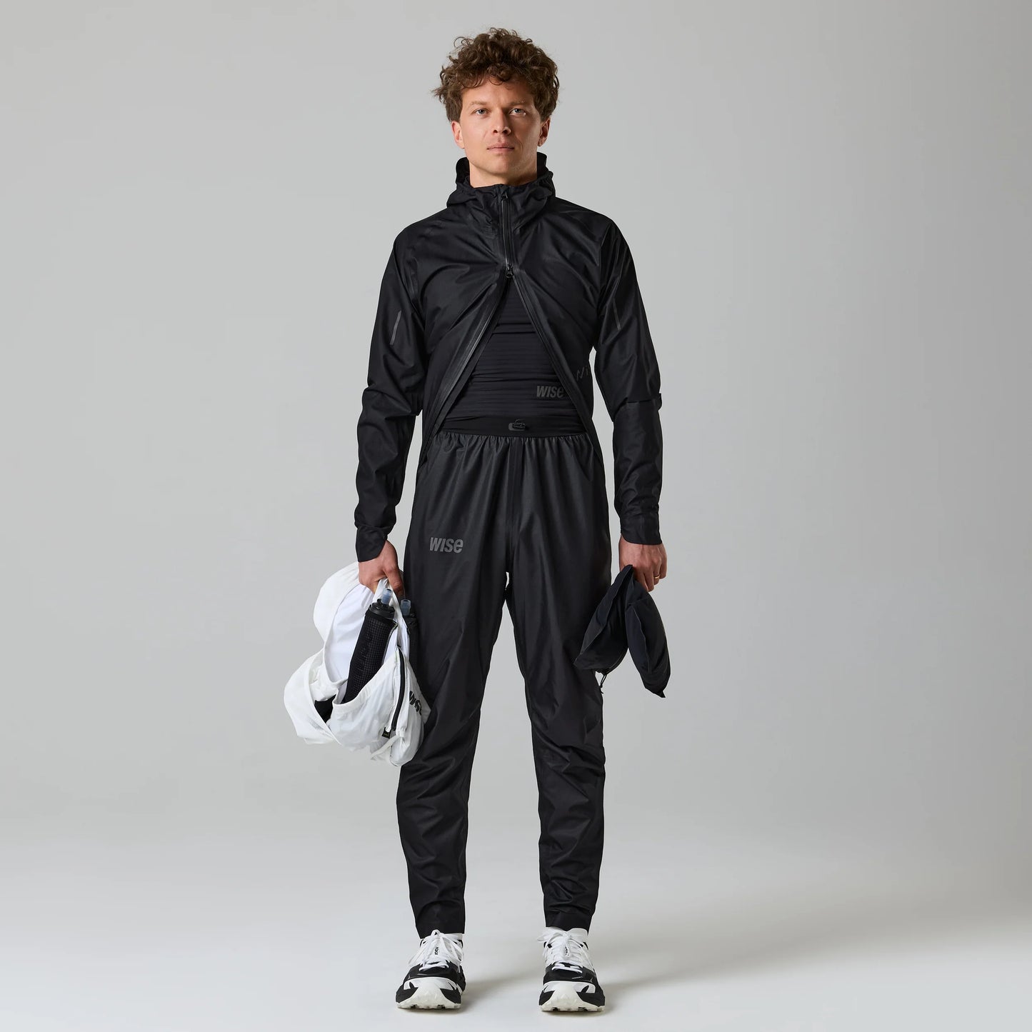 Wise - Rainshell 253 (Blackshell³) Jacket - black - Veste running imperméable unisexe