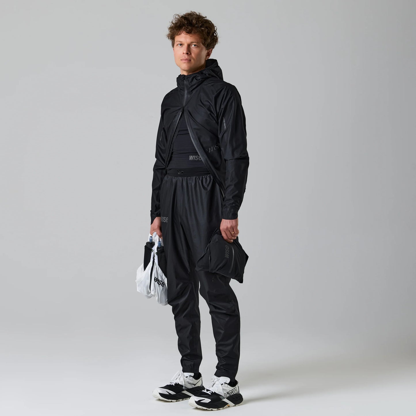 Wise - Rainshell 253 (Blackshell³) Jacket - black - Veste running imperméable unisexe