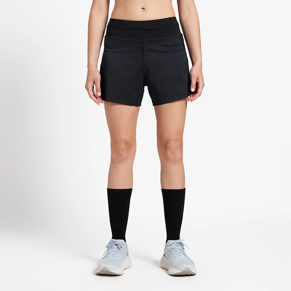 Ciele Athletics - W TRNShort 4" brief - black - Short running femmes