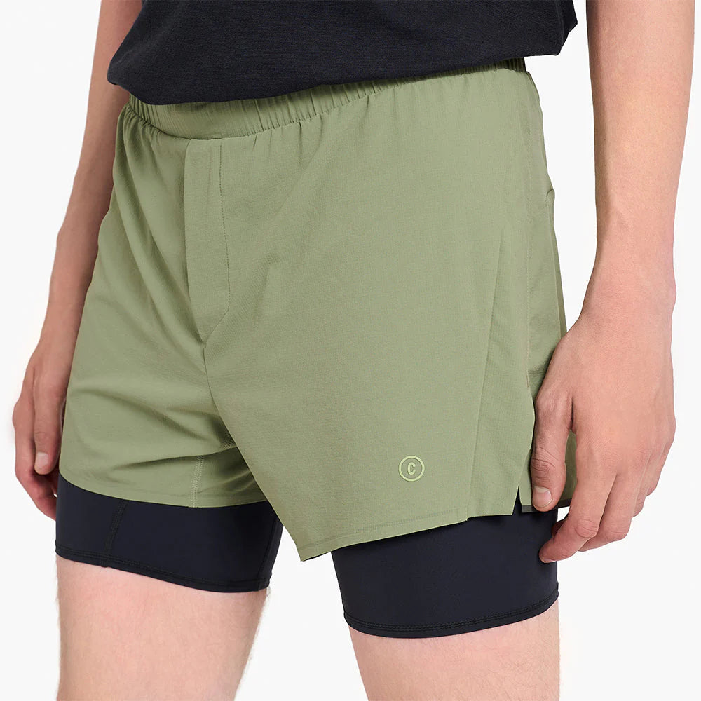 Ciele Athletics - M DLYShort 5" Long Brief 2 - toad - Short running hommes