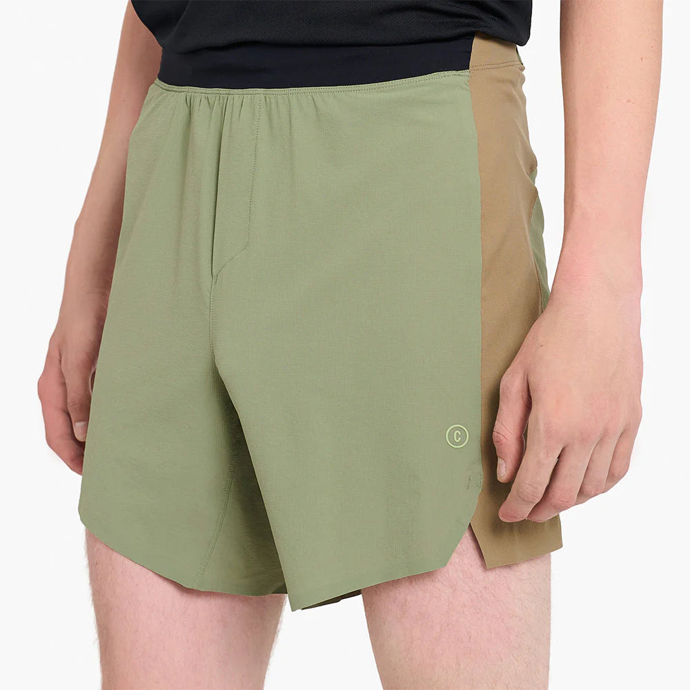 Ciele Athletics - M TRNShort 7" Linerless 2 - toad - Short running hommes
