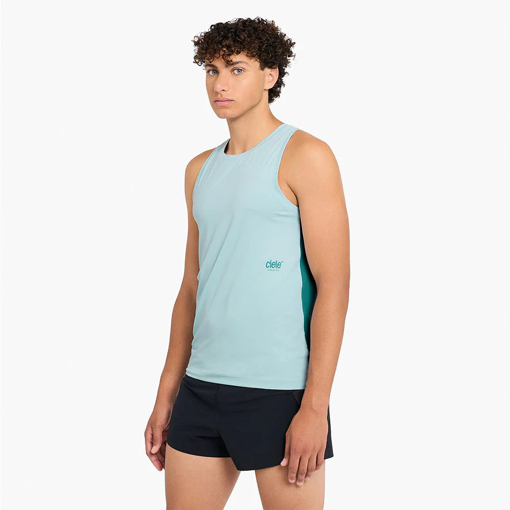 Ciele Athletics - M DLYTSinglet - sterlingblue - débardeur running hommes