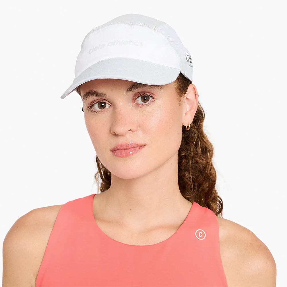Ciele Athletics - FSTCap SC Field Iconic SL - white / light grey - casquette running unisexe