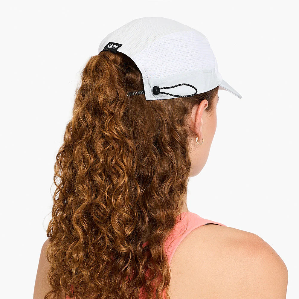 Ciele Athletics - FSTCap SC Field Iconic SL - white / light grey - casquette running unisexe