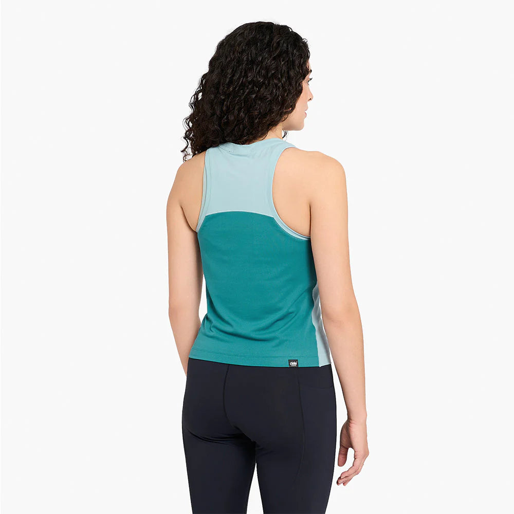 Ciele Athletics - W DLYTSinglet - sterlingblue - débardeur running femmes