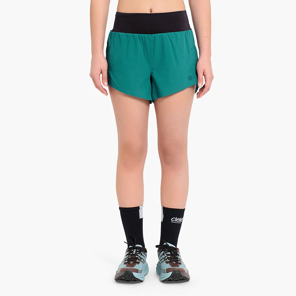 Ciele Athletics - W TRNShort 4" brief 2 - harbor - Short running femmes