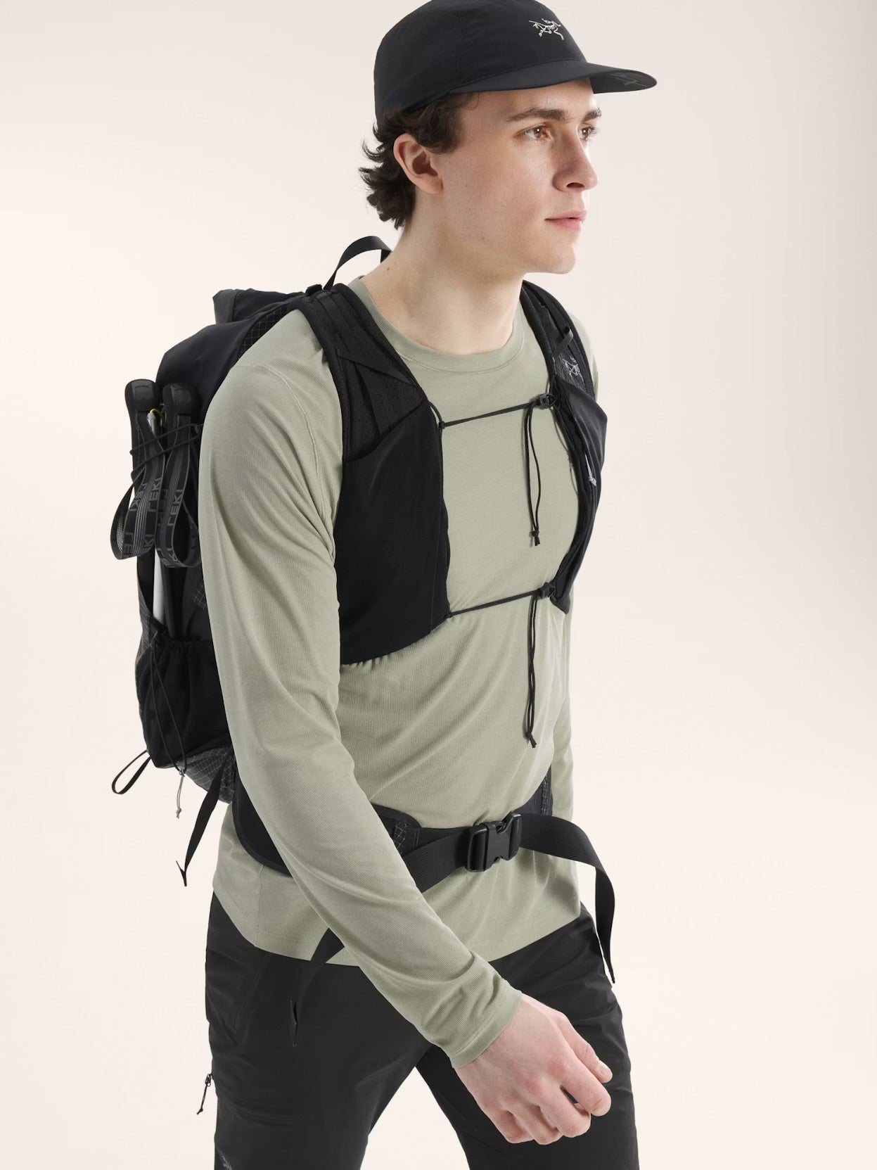 Arc’teryx - Cormac Crew LS Tee - habitat - teeshirt running hommes
