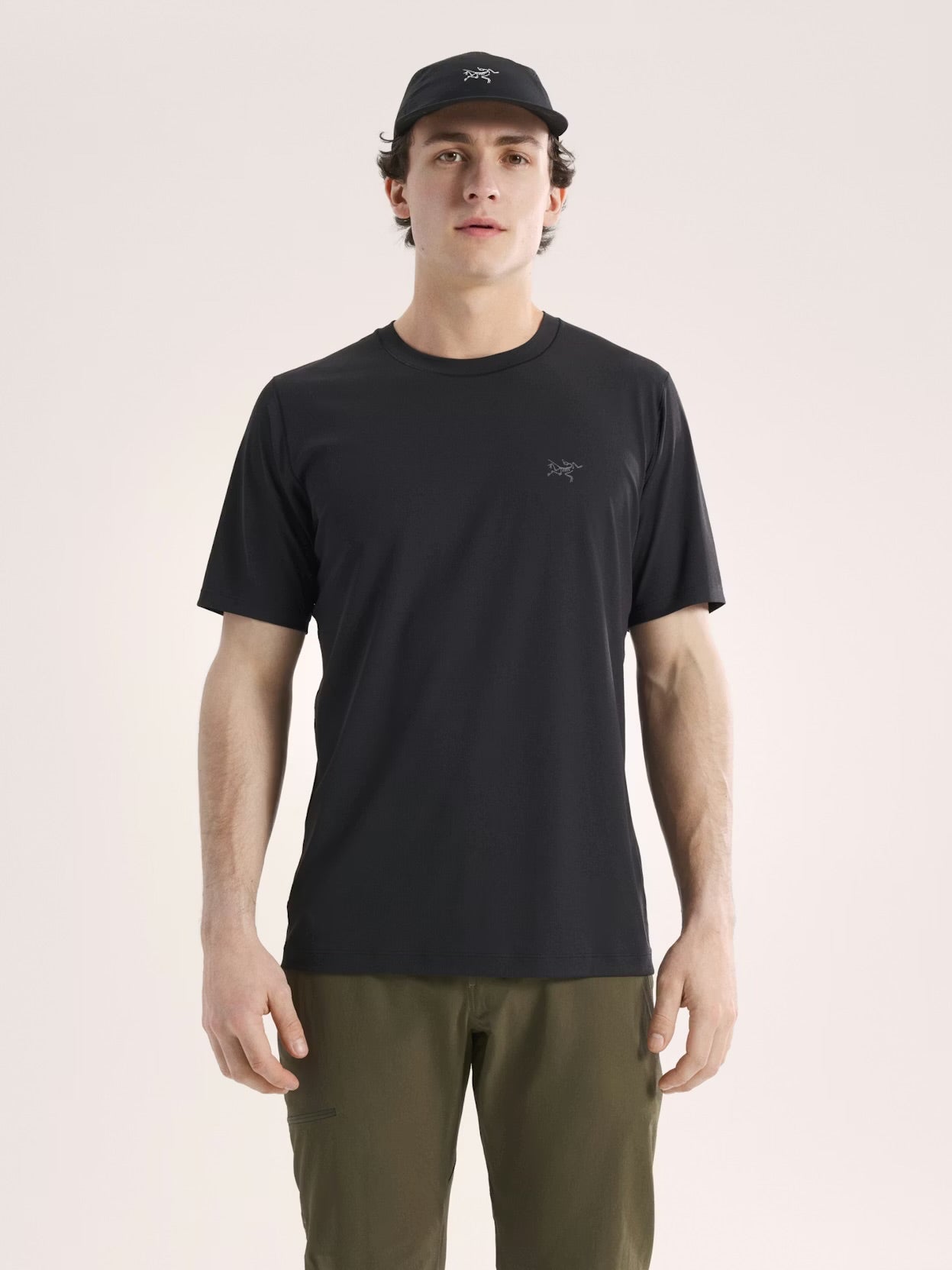 Arc’teryx - Cormac Crew SS Tee - black - teeshirt running hommes