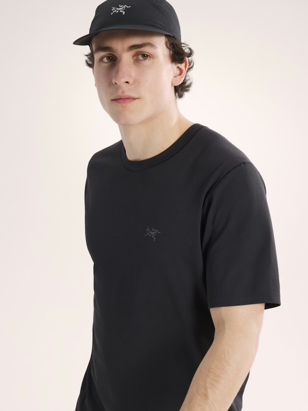 Arc’teryx - Cormac Crew SS Tee - black - teeshirt running hommes