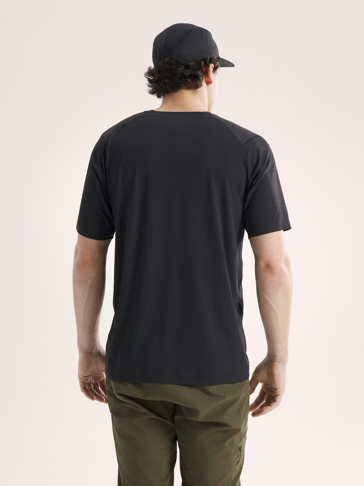 Arc’teryx - Cormac Crew SS Tee - black - teeshirt running hommes