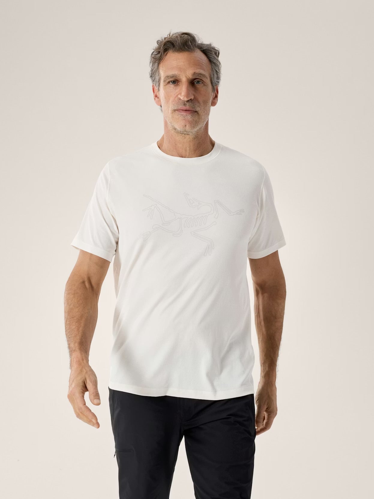 Arc’teryx - Cormac Logo SS Tee - arctic - teeshirt running hommes
