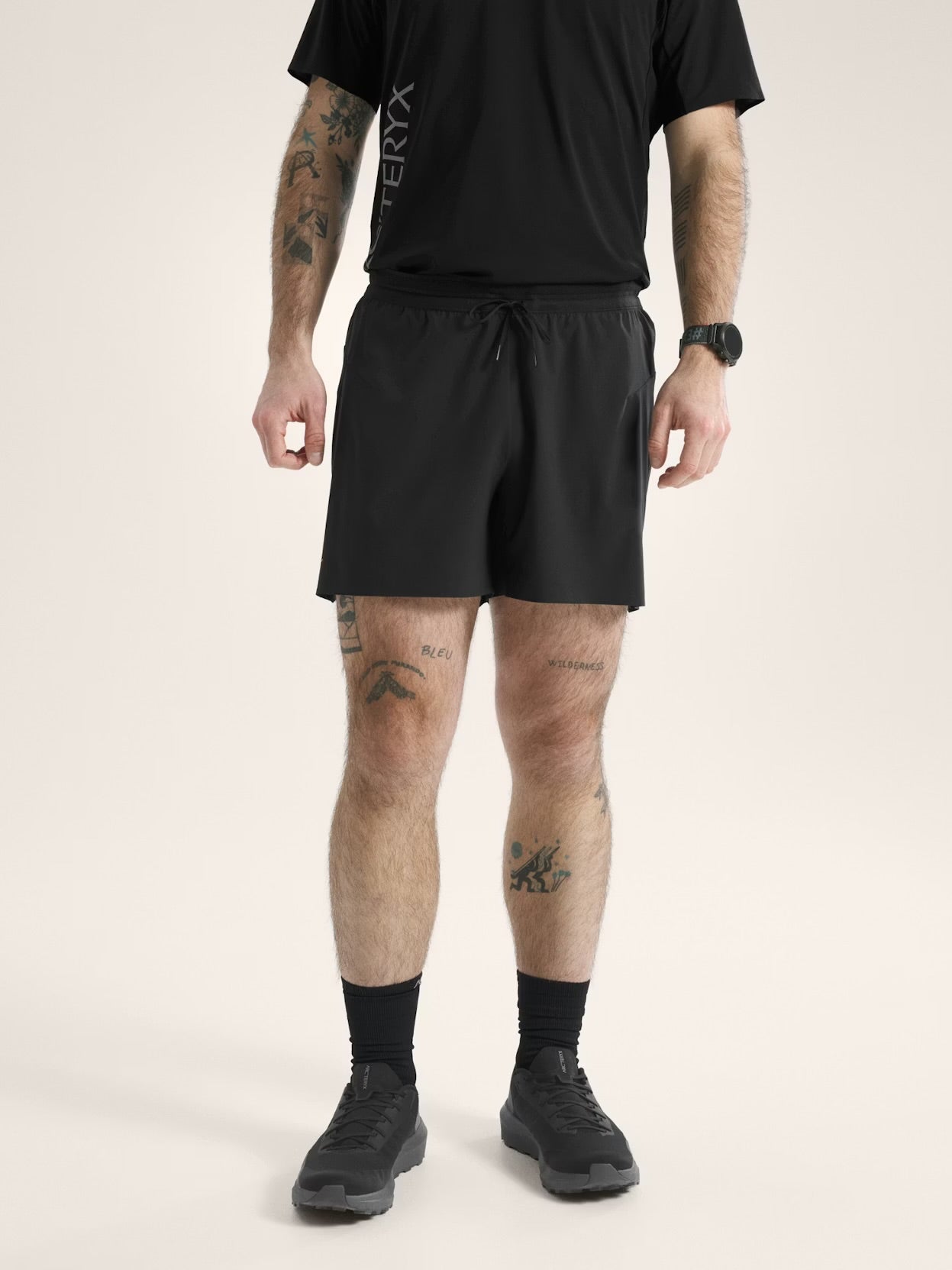 Arc’teryx - Norvan Short 5” - black - Short running hommes