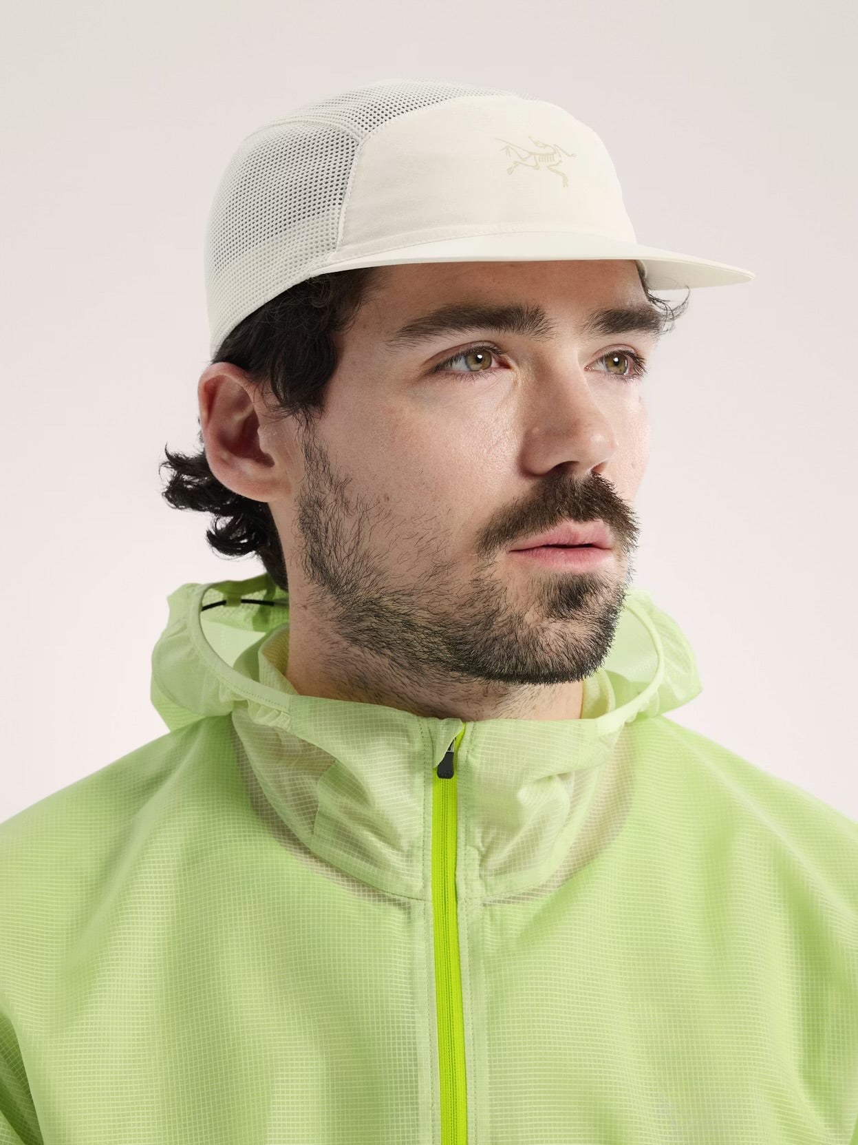 Arc’teryx - Norvan Mesh 5 Panel Cap - sea salt - casquette running unisexe
