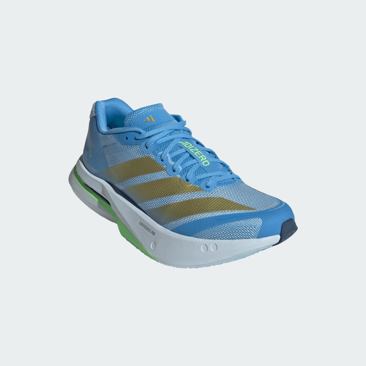Adidas - Adizero Boston 13 - blue burst / gold metal / flow blue - Chaussures running femmes