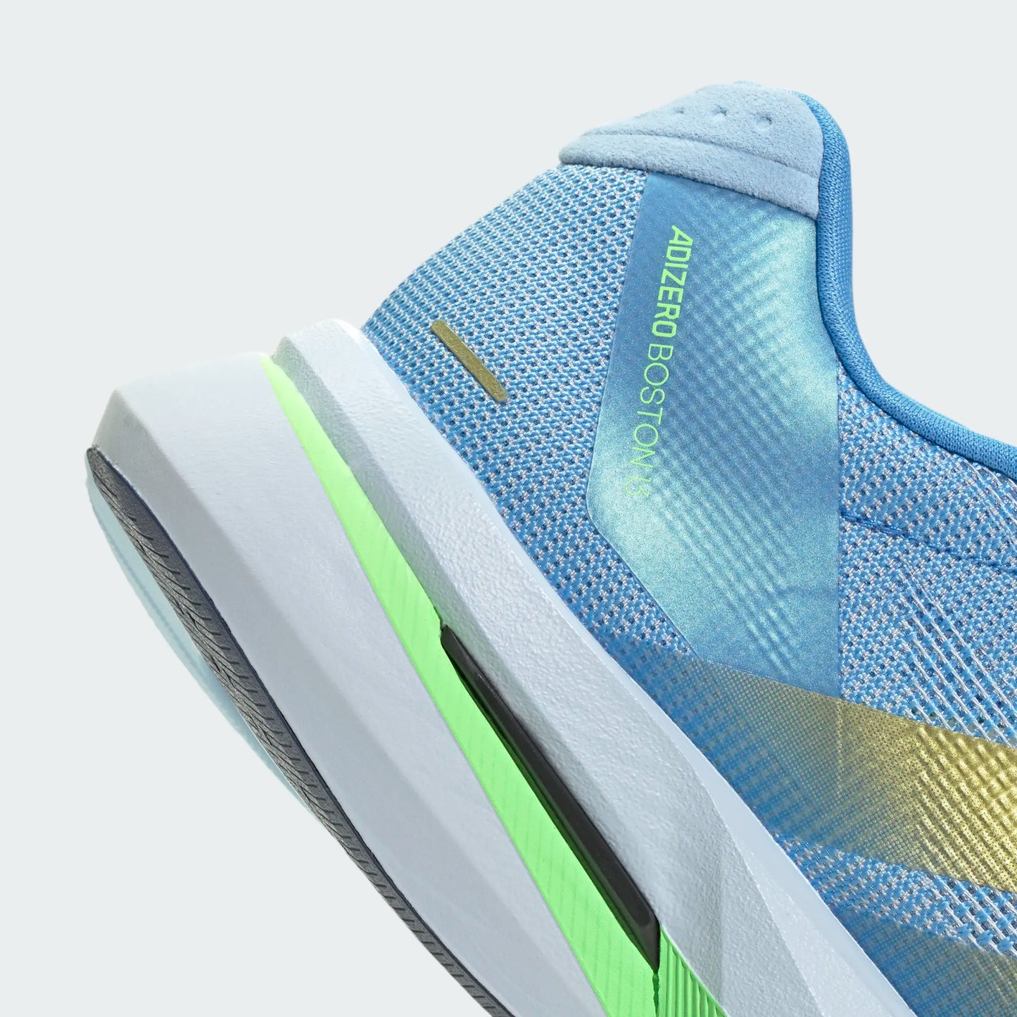 Adidas - Adizero Boston 13 - blue burst / gold metal / flow blue - Chaussures running femmes