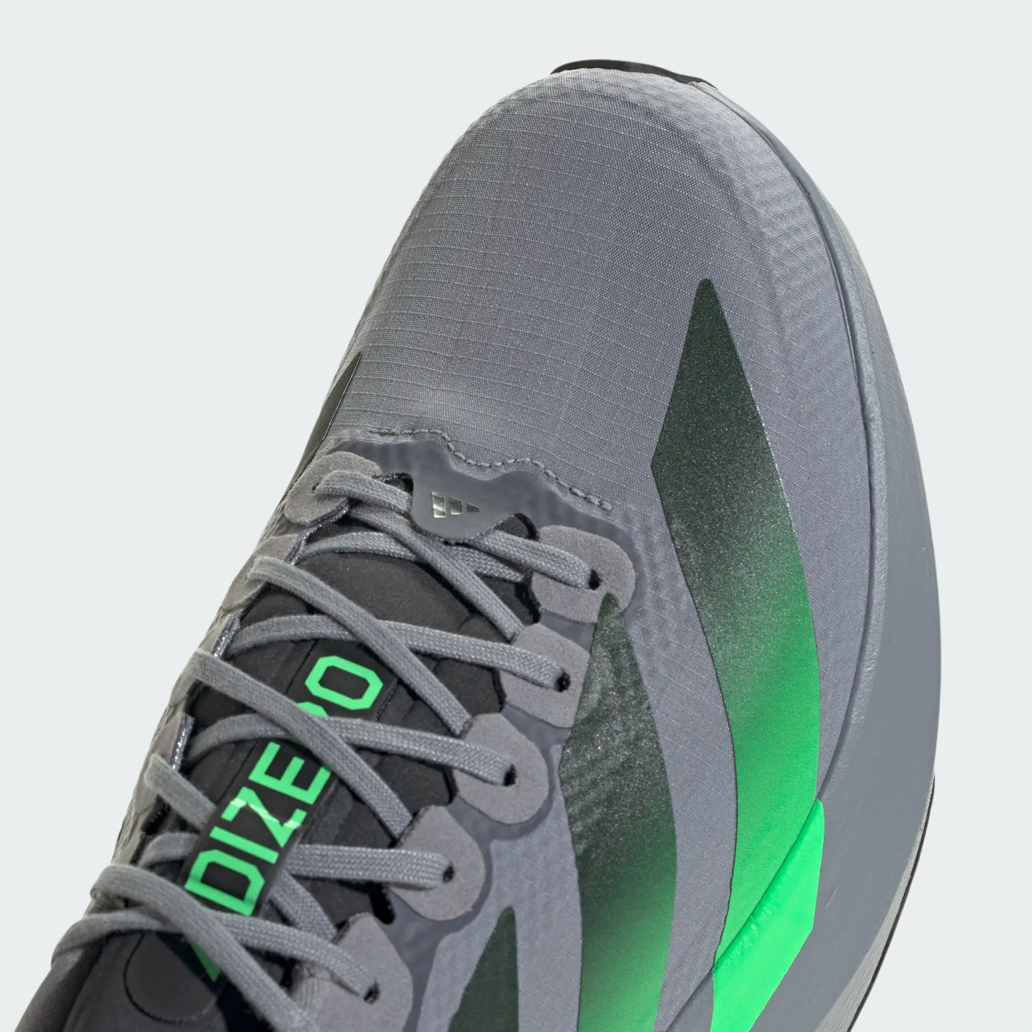 Adidas - Adizero Evo SL Woven - Grey / Screaming Green / Carbon - Chaussures running hommes