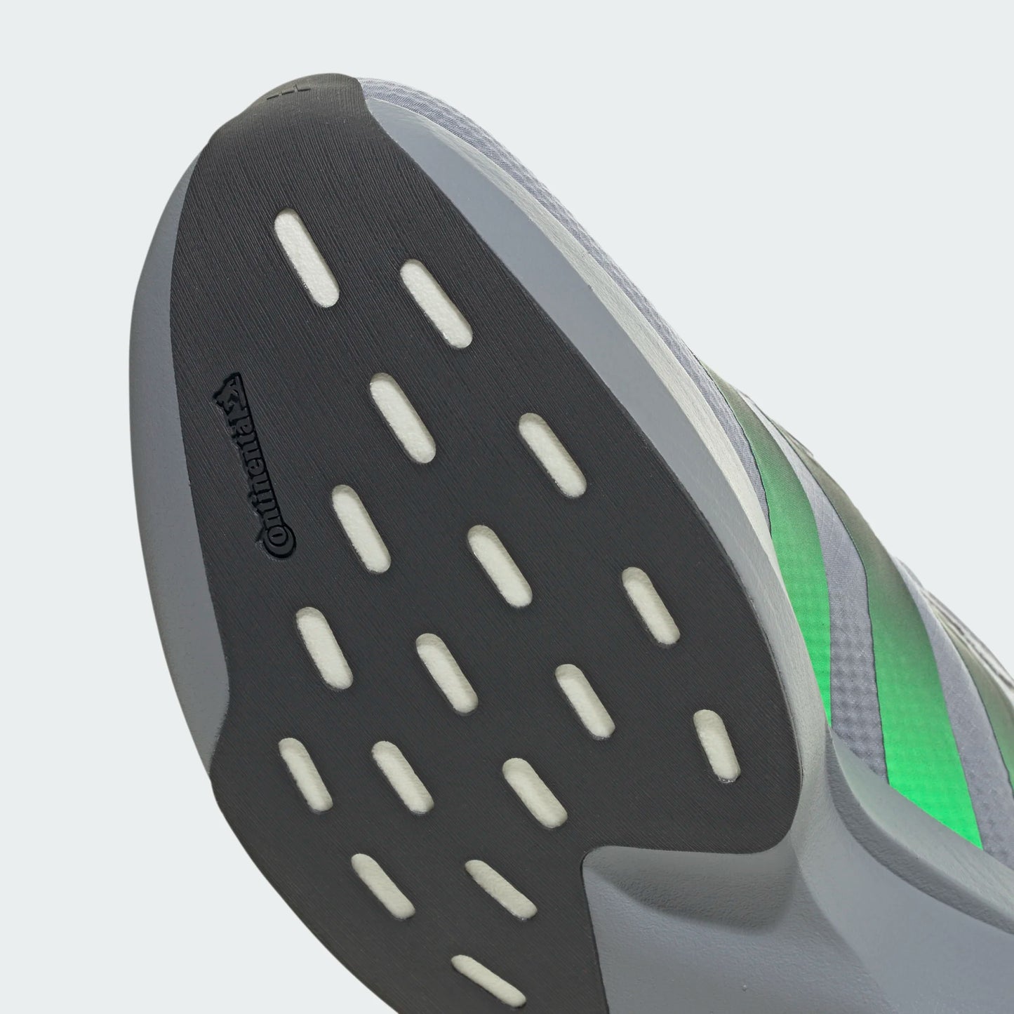 Adidas - Adizero Evo SL Woven - Grey / Screaming Green / Carbon - Chaussures running hommes