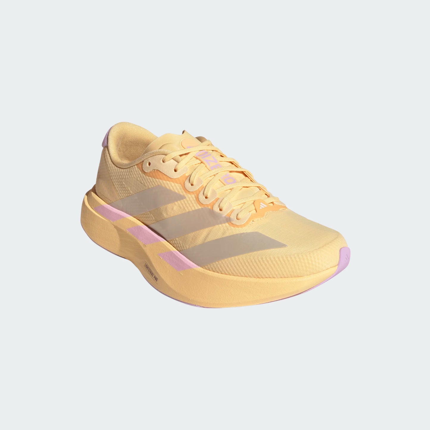 Adidas - Adizero Evo SL Woven - Ice Tangerine / Ice Gold Met. / Bliss Lilac - Chaussures running femmes