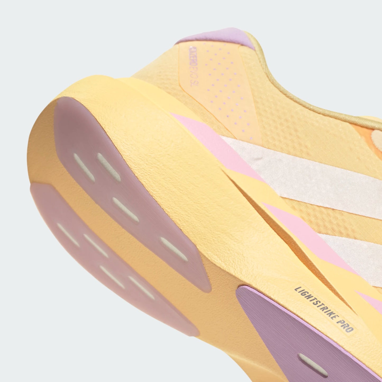 Adidas - Adizero Evo SL Woven - Ice Tangerine / Ice Gold Met. / Bliss Lilac - Chaussures running femmes