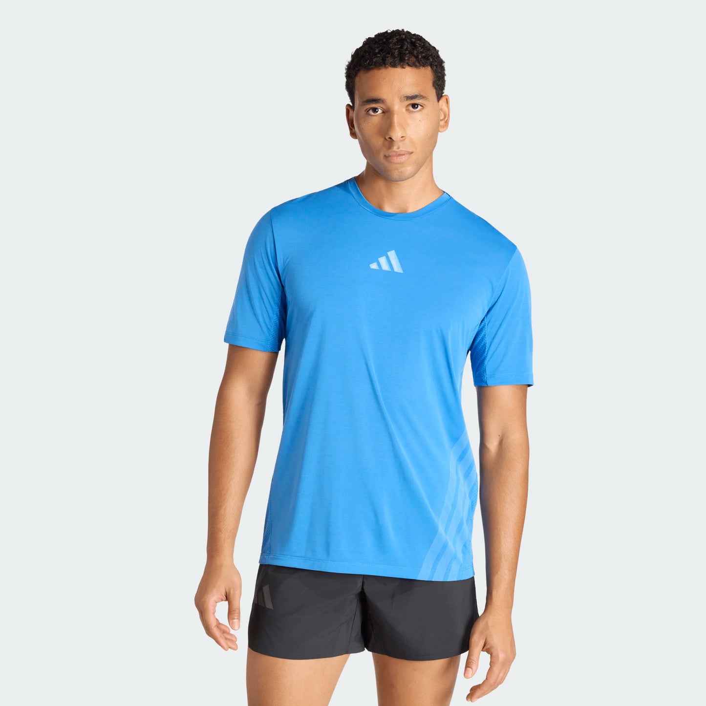 Adidas - Xperior Tee - ray blue - teeshirt Running hommes