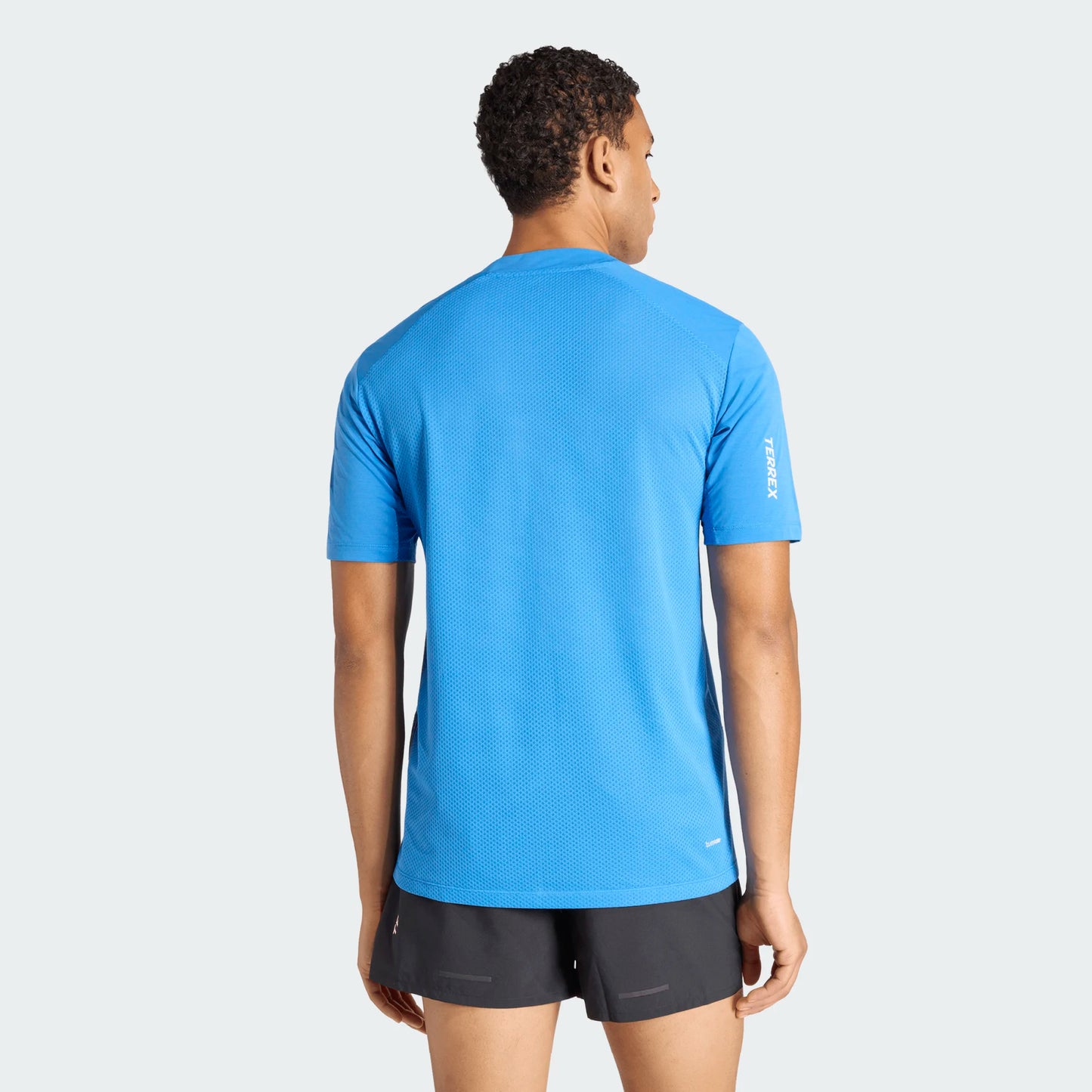 Adidas - Xperior Tee - ray blue - teeshirt Running hommes