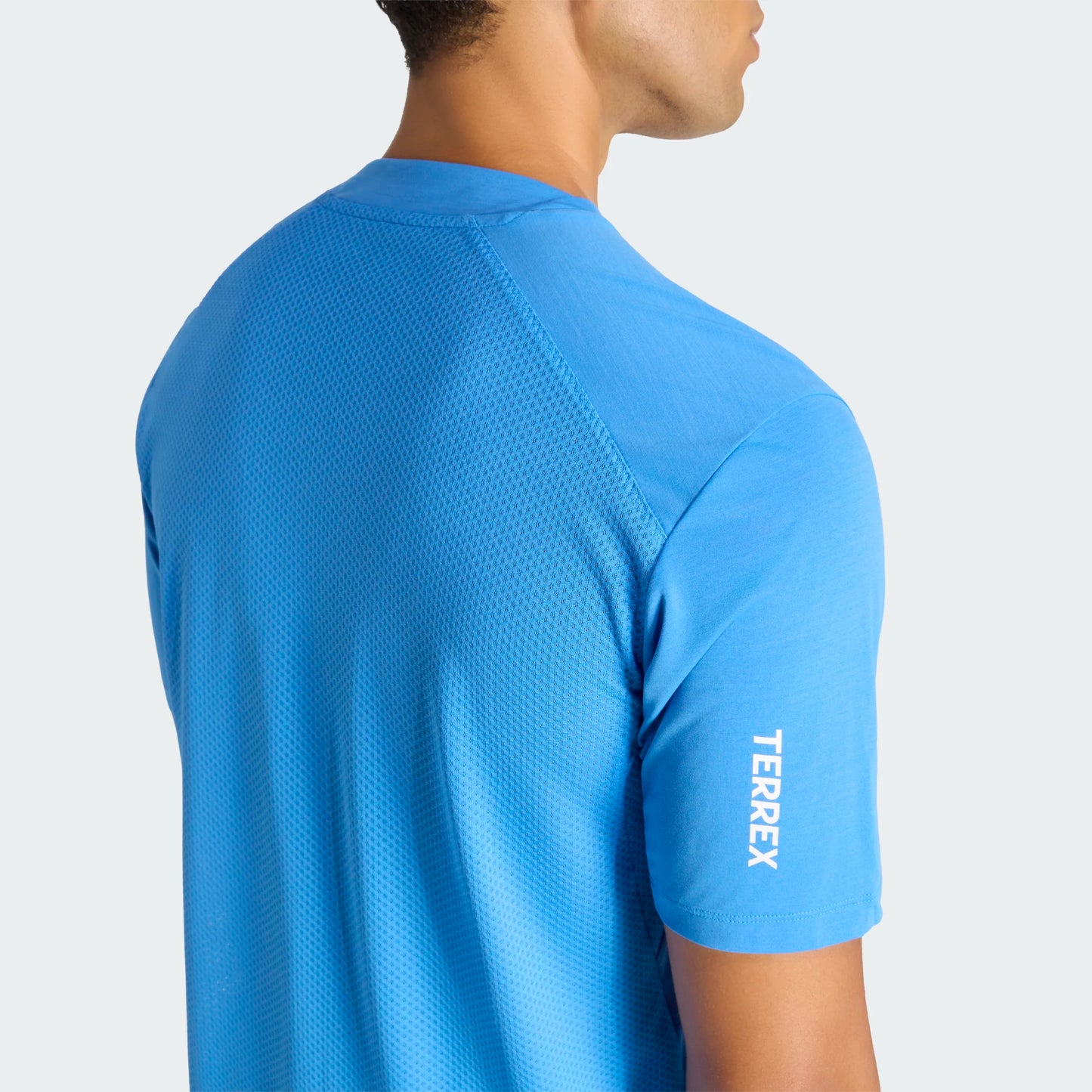 Adidas - Xperior Tee - ray blue - teeshirt Running hommes