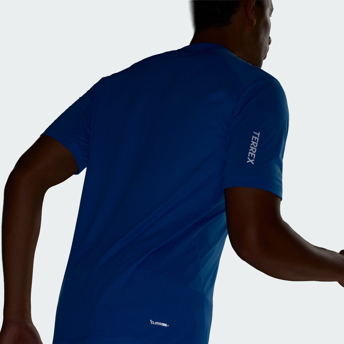 Adidas - Xperior Tee - ray blue - teeshirt Running hommes