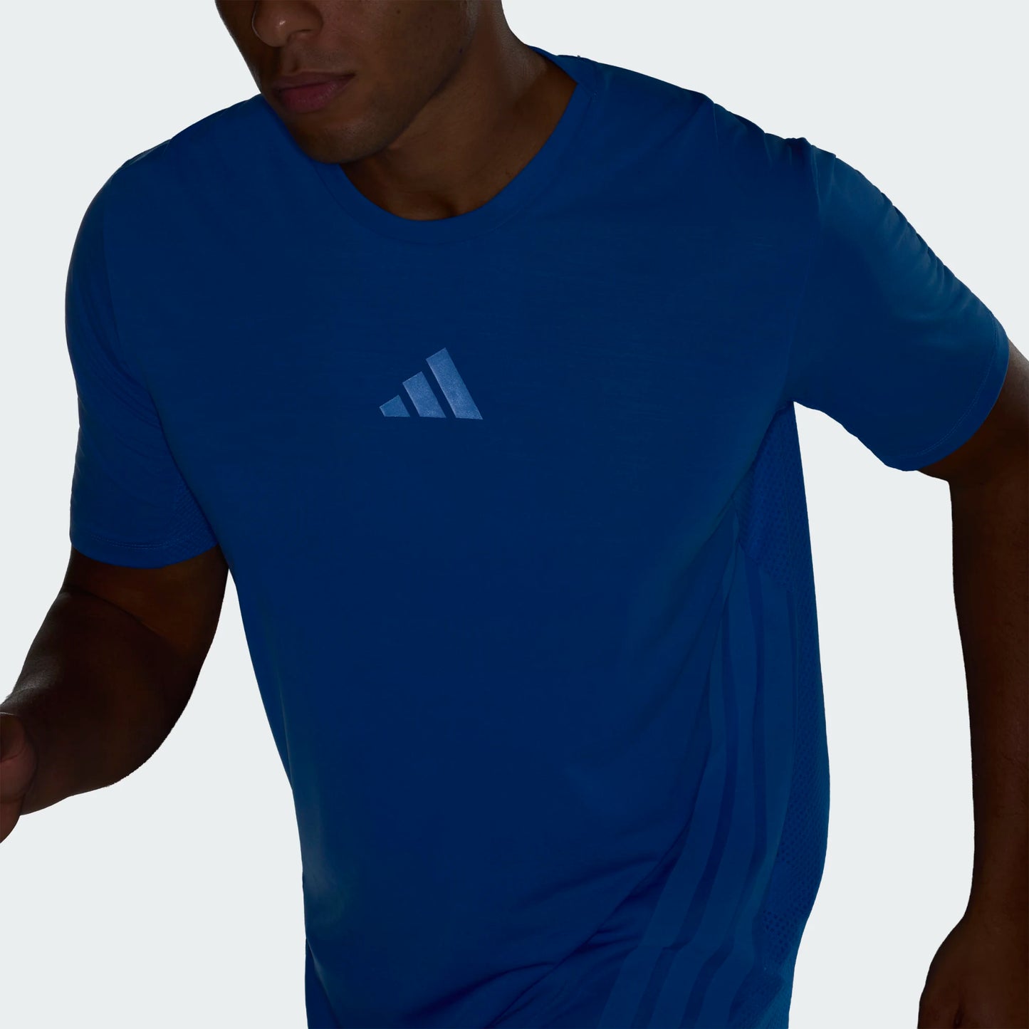 Adidas - Xperior Tee - ray blue - teeshirt Running hommes