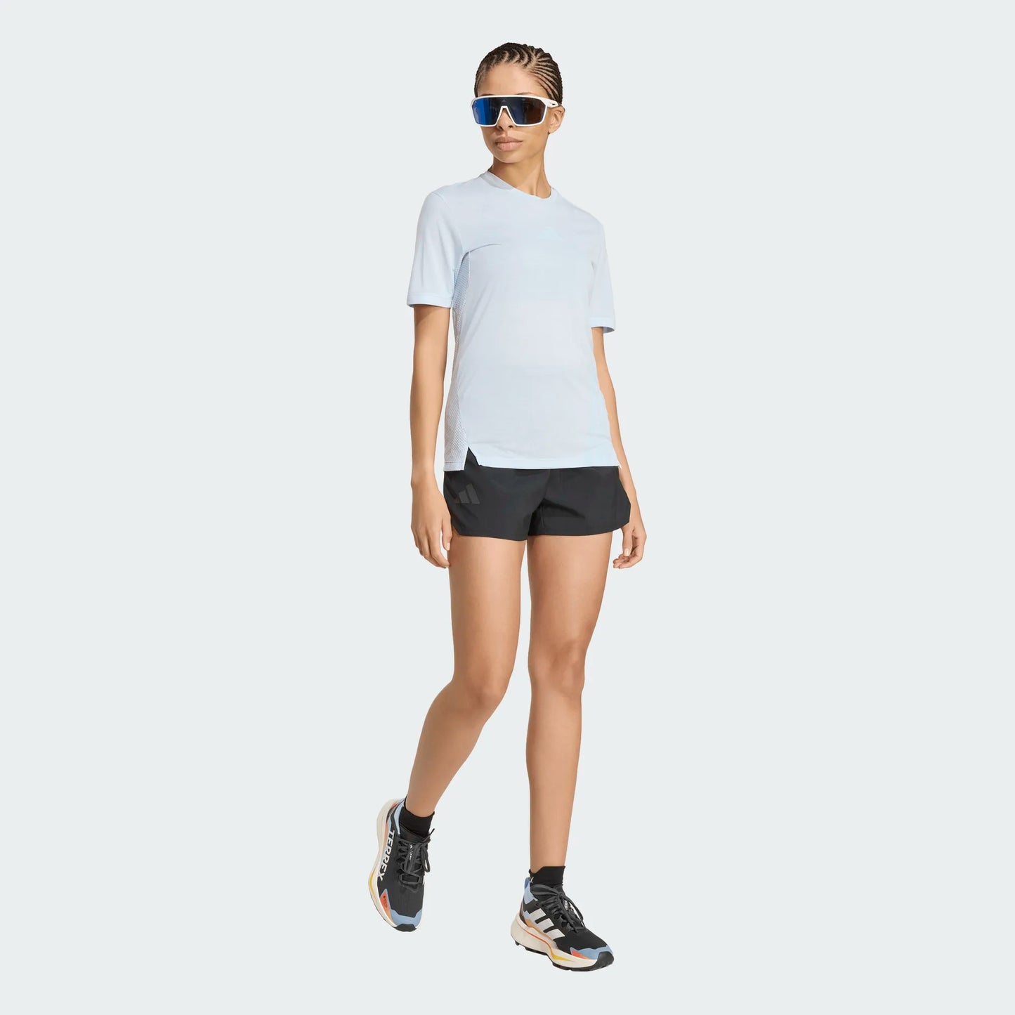 Adidas - Xperior Tee W - Crystal sky - teeshirt Running femmes