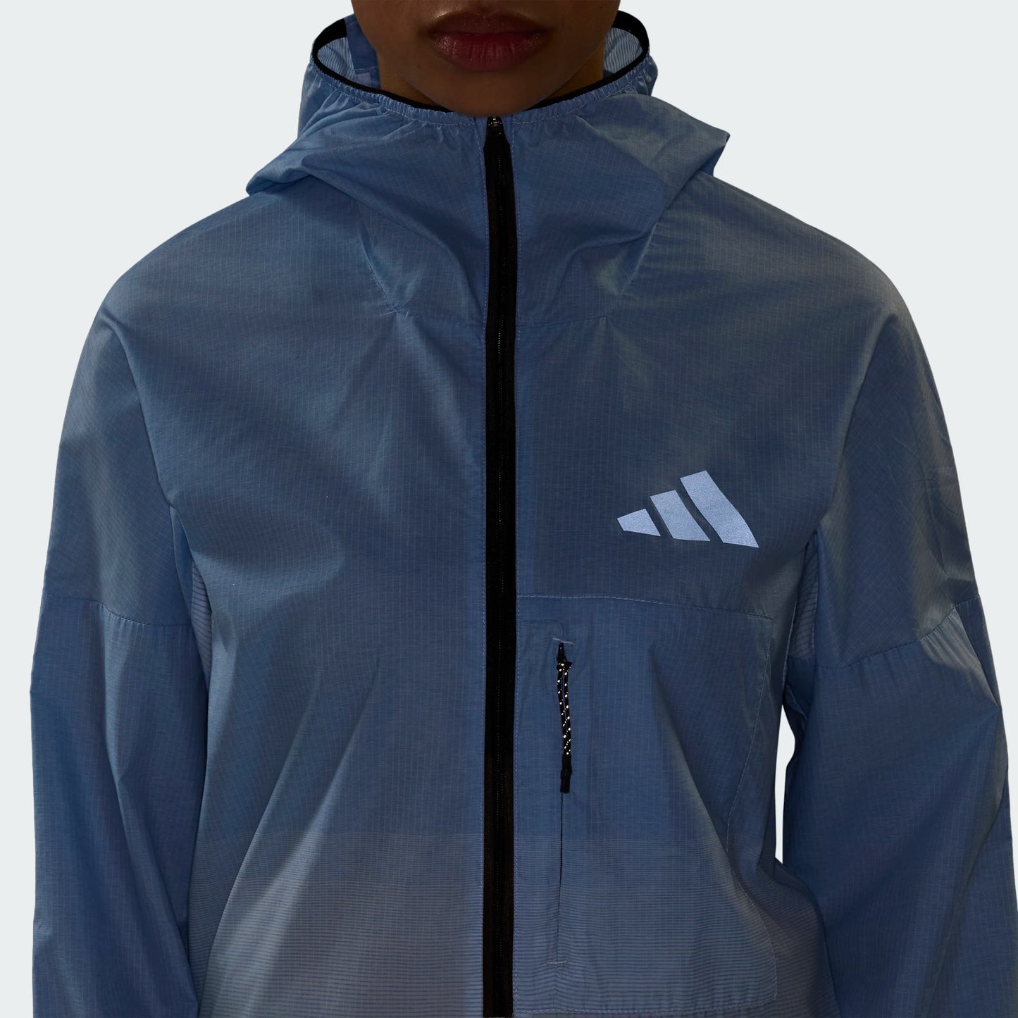 Adidas - Terrex Xperior Clima365 Light Windweave Jacket - Ray Blue / Crystal Sky - Veste running femmes