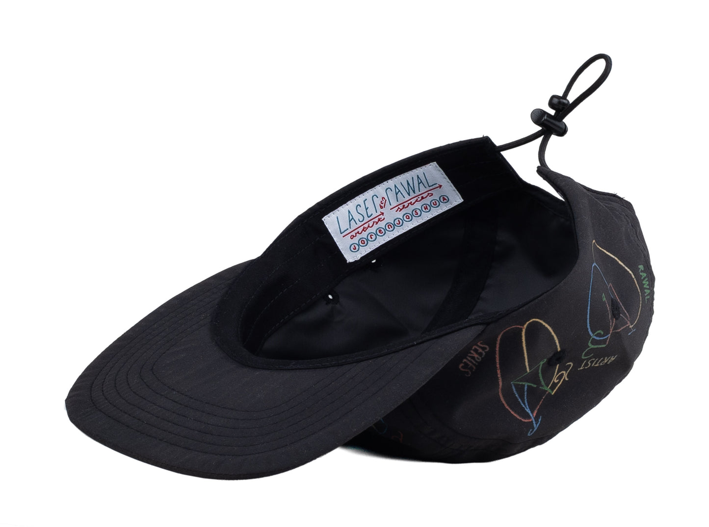 Laser Barcelona - Rawal Artist Series X Joren Joshua Trail Hat - black - Casquette running unisexe